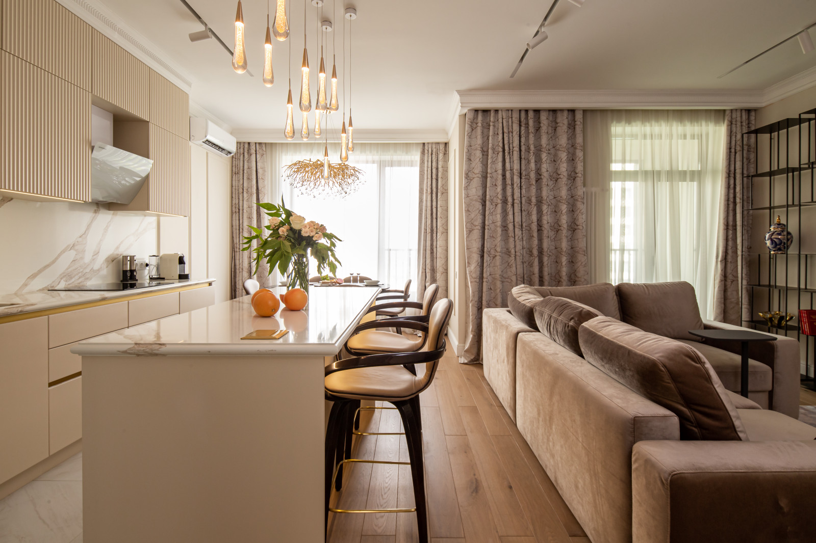 Кухня в ЖК Кварталы