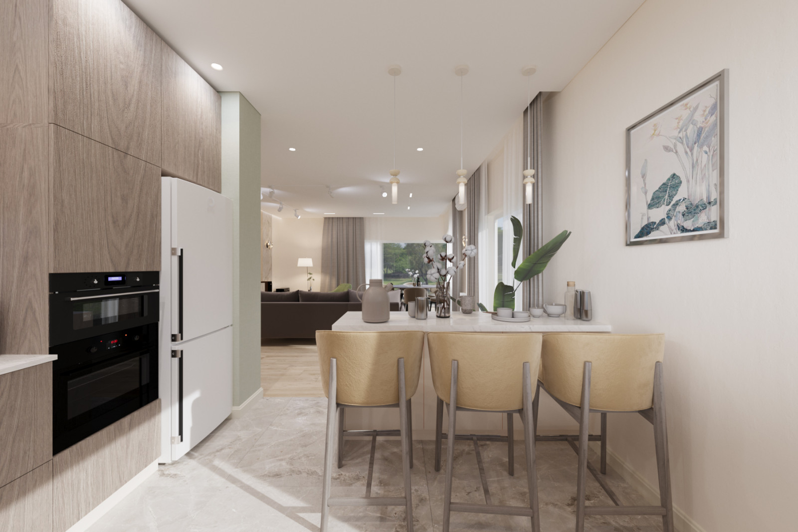 Загородный дом в ЖК Флора