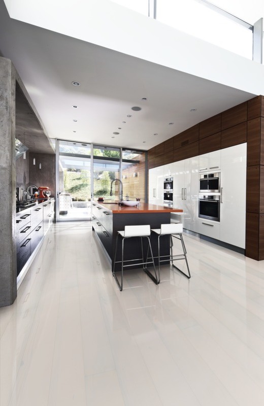 Kahrs Supreme Shine Collection Beech Opaque White