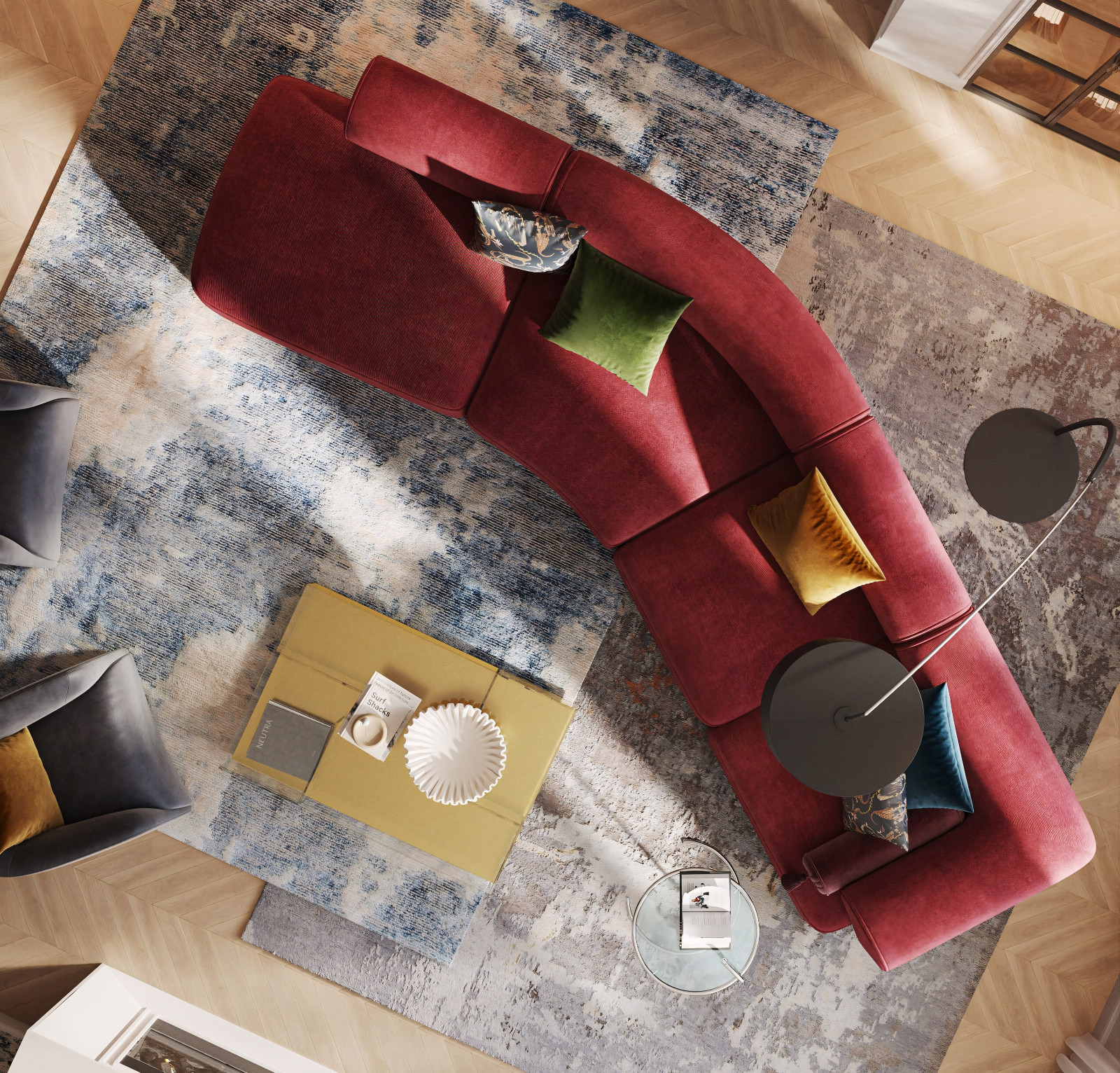 Двухэтажная квартира в центре Петербурга