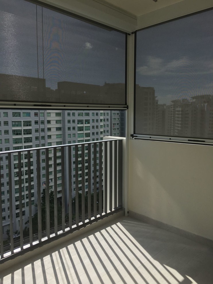 Photo of a balcony in Singapore.