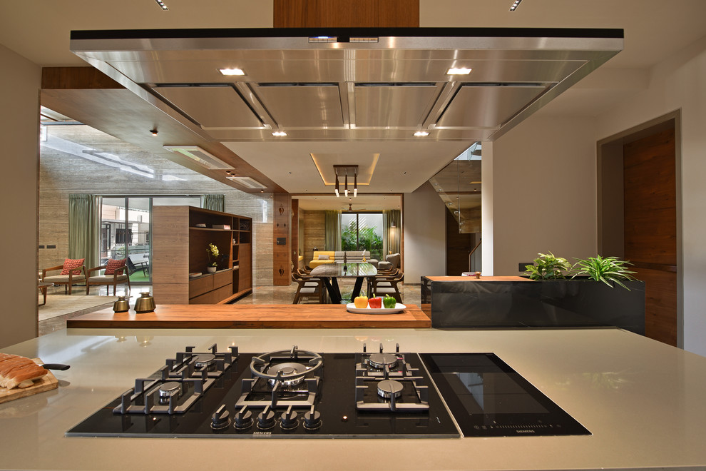 This is an example of a world-inspired kitchen in Mumbai.