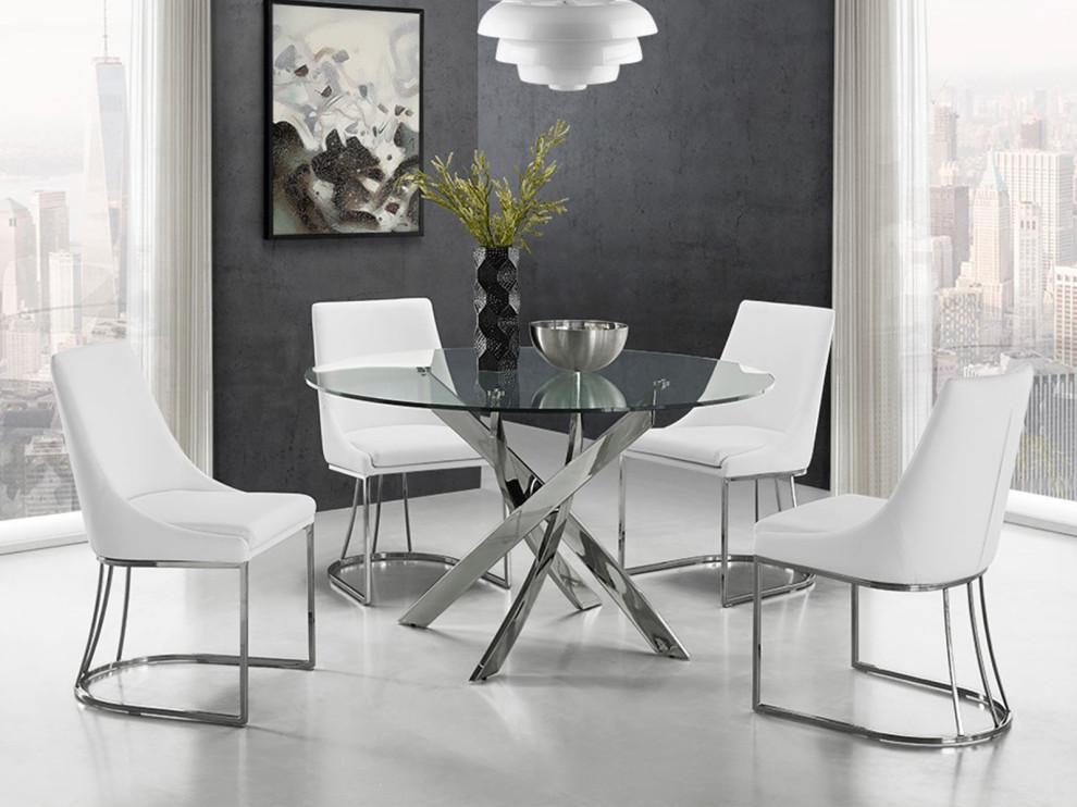 Casabianca Home Galaxy Collection Dining Table Contemporary Dining