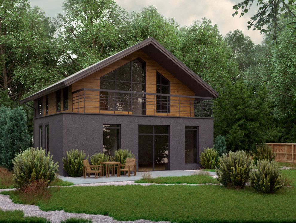 Частный дом в лесу