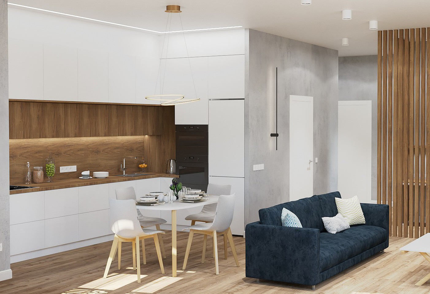 Дизайн - проект гостиной