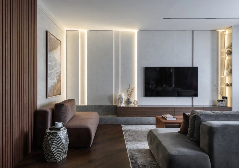 Реализация 3-х комнатной квартиры в стиле "Современная классика"