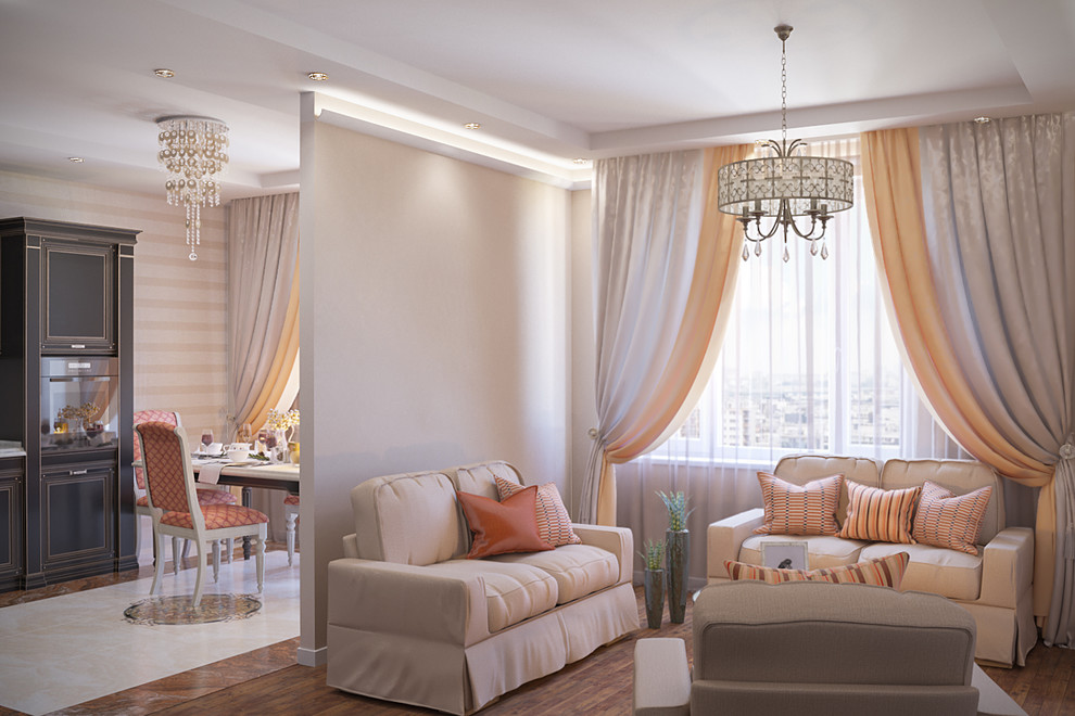 Квартира в стиле современной классики, 90 кв.м.