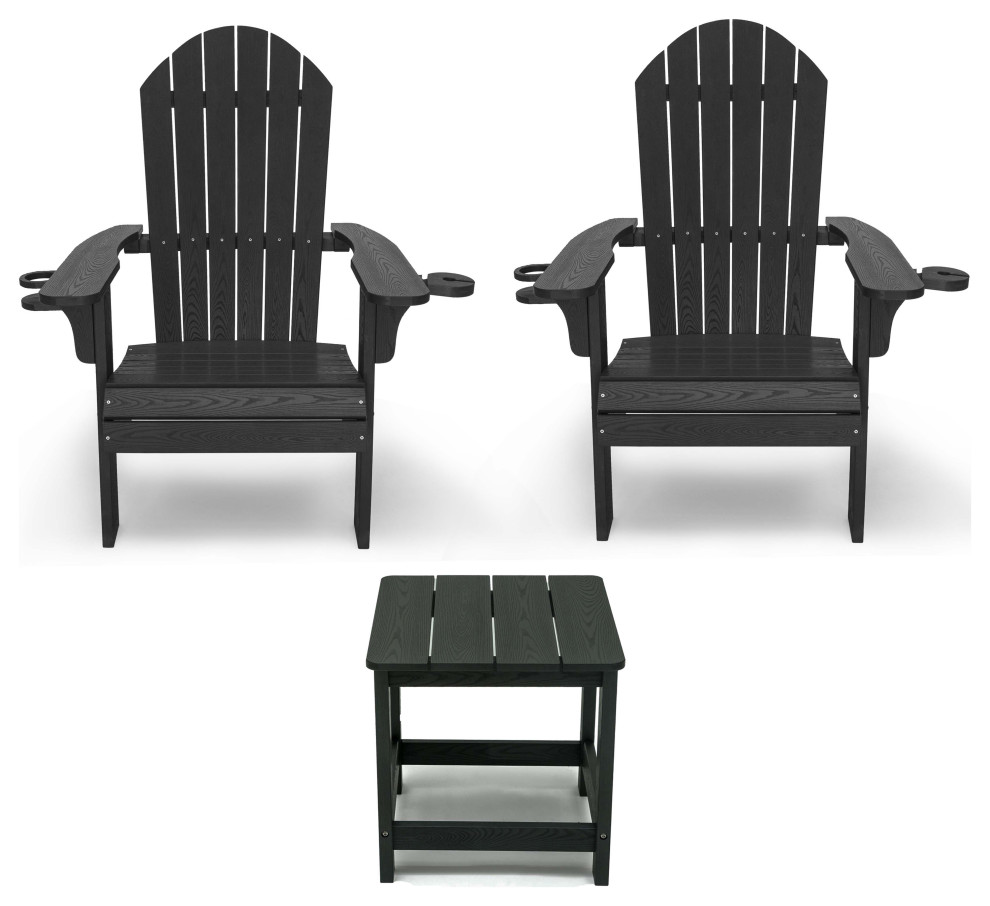 Westwood All Weather Outdoor Patio Adirondack Transitional Outdoor