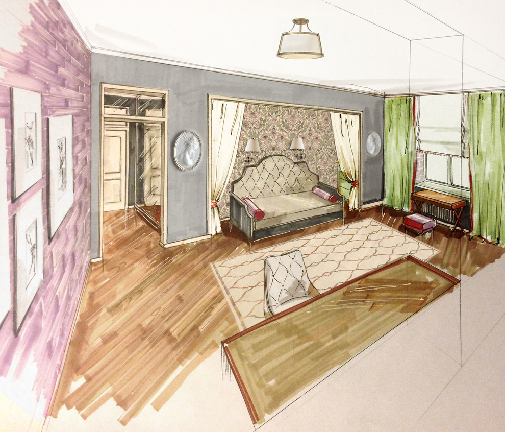 Interior Sketch - Эскизы интерьеров