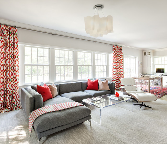 Living Spaces modern-wohnzimmer