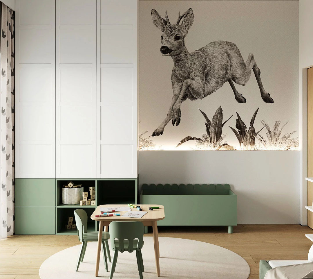 Детская в эко стиле