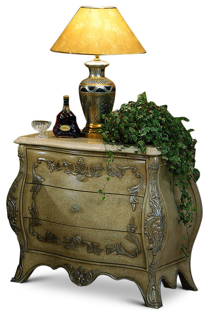 Sonoma Nightstand With Marble Top Victorian Nightstands And Bedside Tables By Savannah Collections