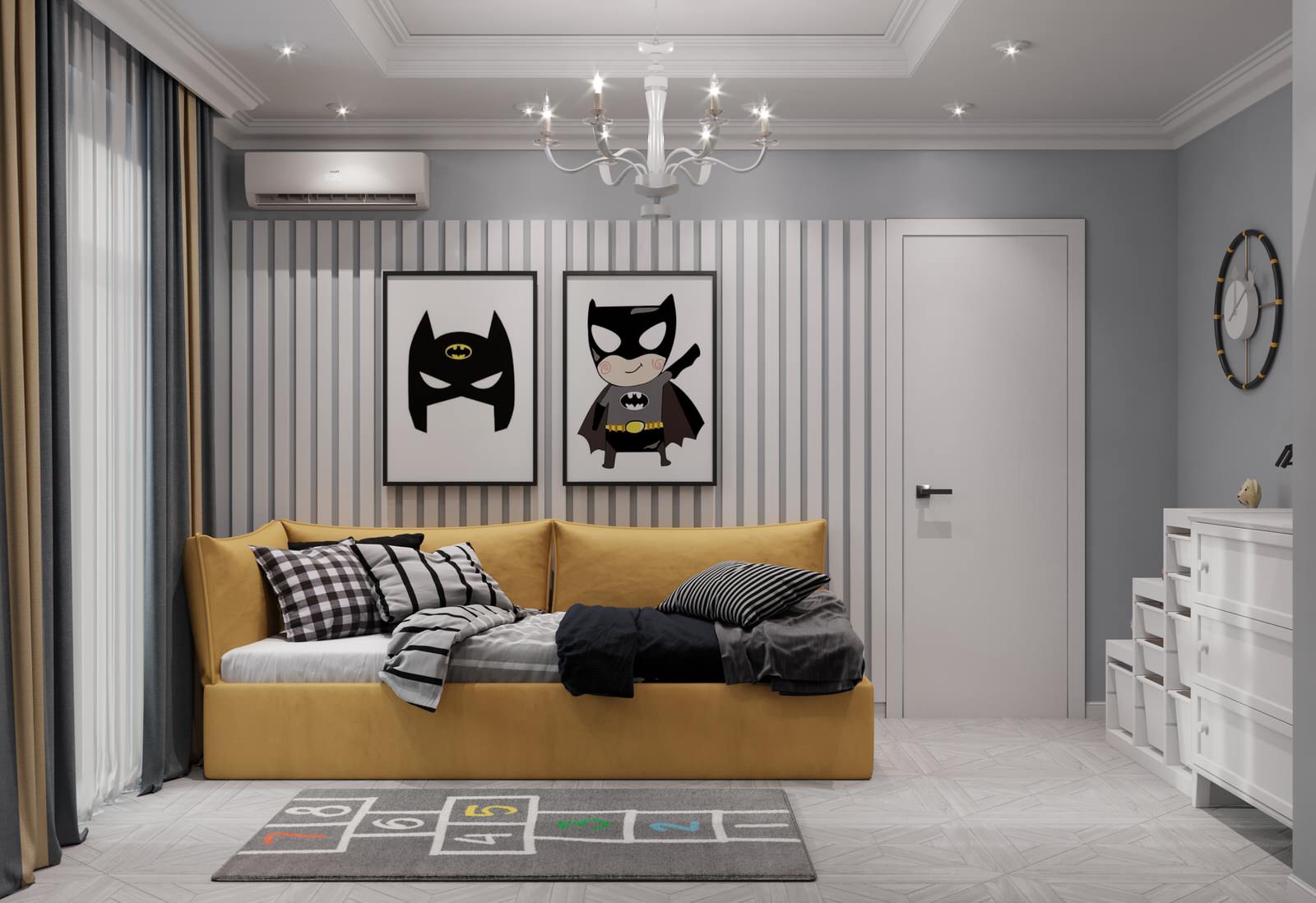 Визуализация квартиры 135 кв ЖК Даудель г.Тюмень