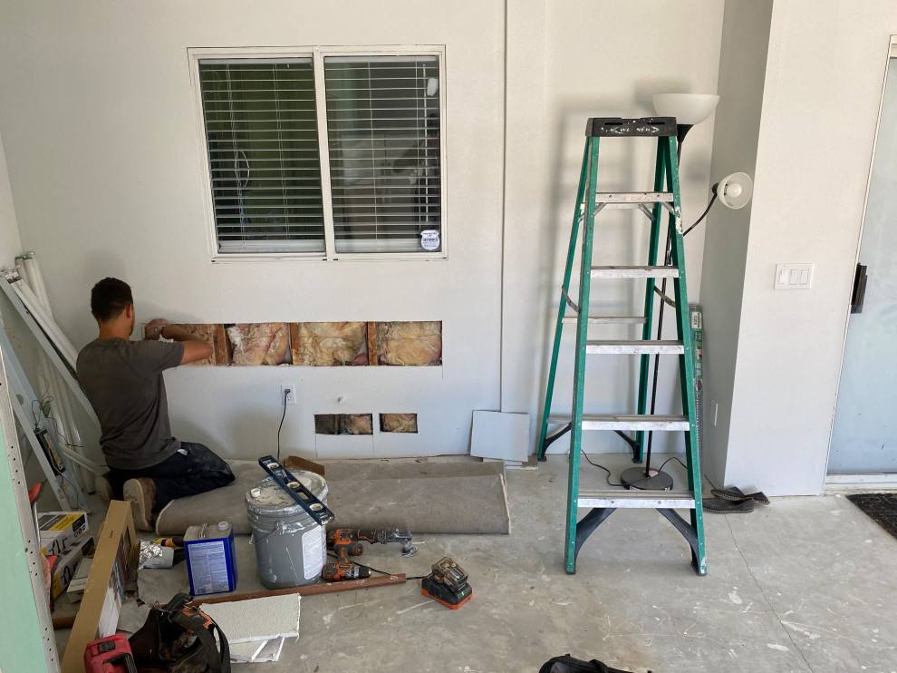 Moreno Valley Modern Bathroom (In Progress)