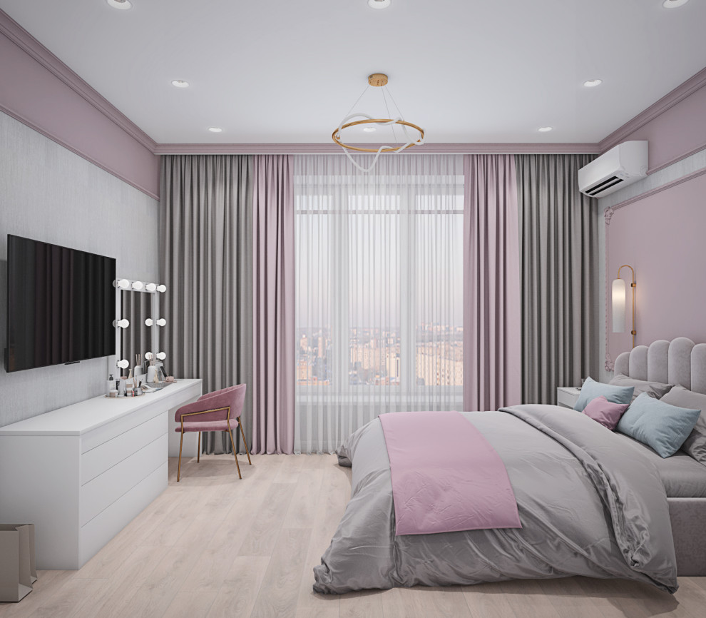 Лавандовая спальня