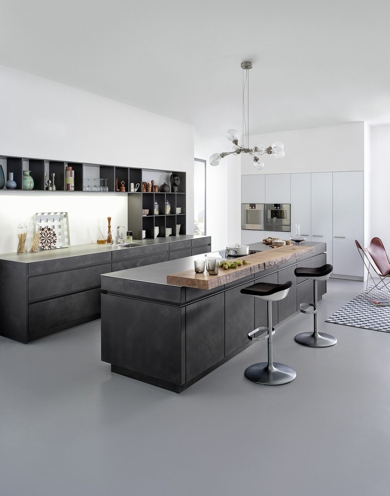 Concrete Cabinets - Industrial Chic - Rustic - Kitchen - Boston - by ...