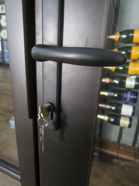 Custom Wine Cellar Door Tx Lock For Optimum Security