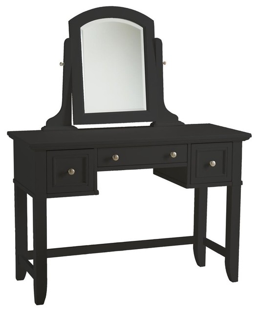 Home Styles Bedford Vanity Table In Black