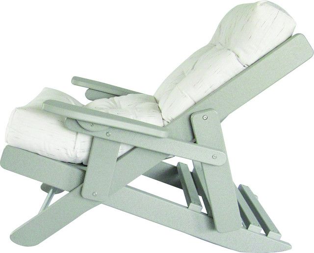 Adirondack Poly Lumber Folding Sling Back Siesta Chair with Thick