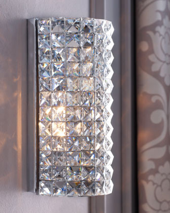 Crystal Dome Sconce
