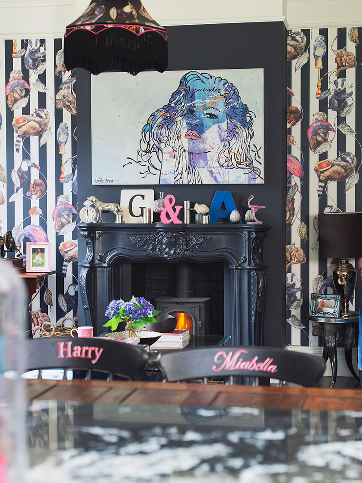 Inspiration for an eclectic living room in Berkshire.