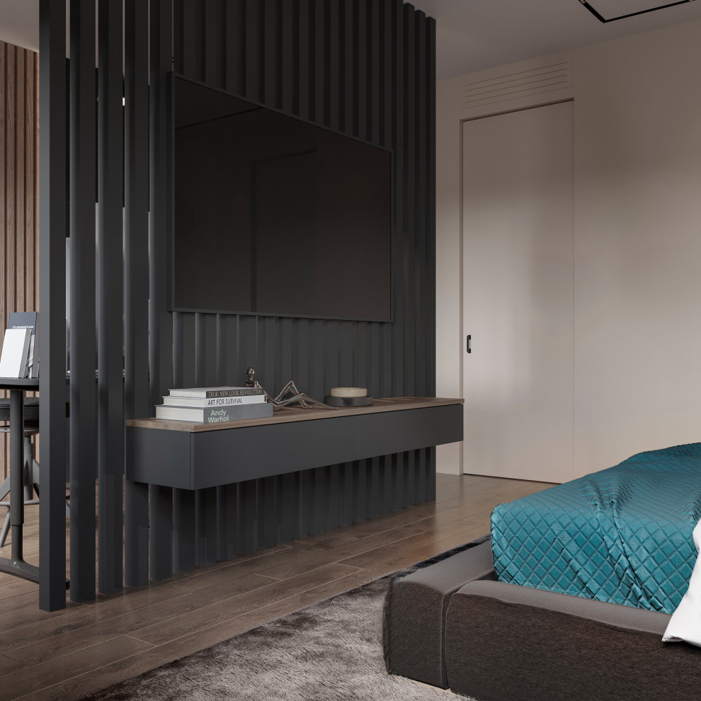 Дизайн интерьера квартиры в современном стиле в ЖК В Лесу