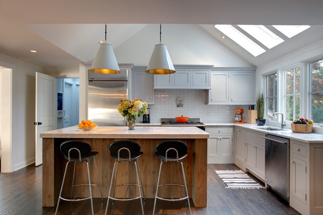 Old Hill House transitional-kitchen