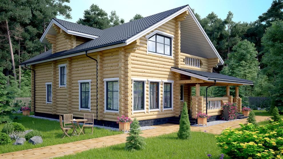 Дома из бруса