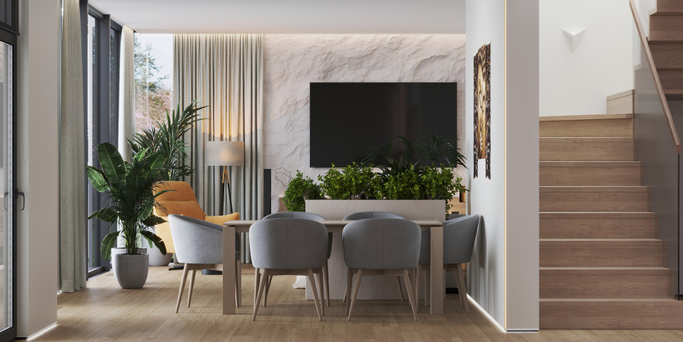 3д визуализация интерьера дома по техзаданию