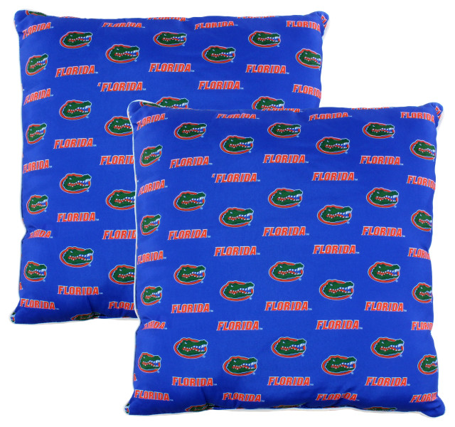 Florida Gators 16"x16" Decorative Pillow, Includes 2 Decorative Pillows
