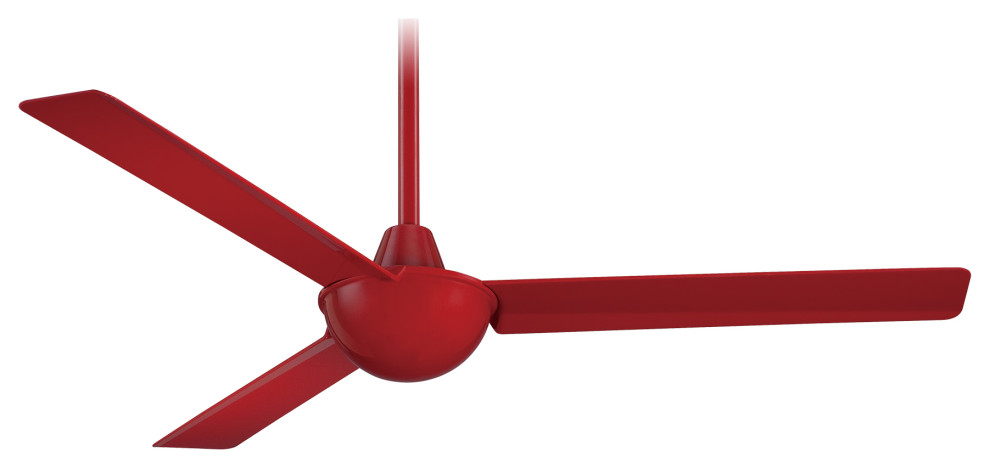 Minka Aire F833-RD Kewl, 52" Ceiling Fan, Red