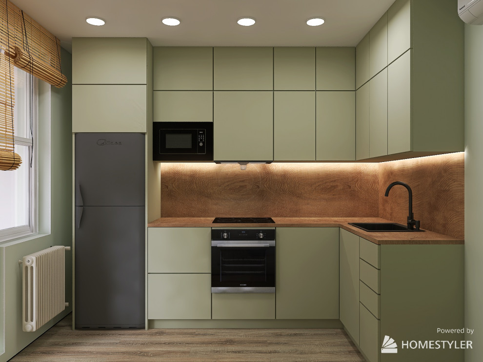 Двухкомнатная квартира для психолога с двумя детьми