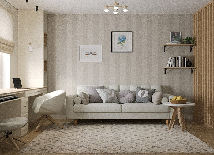 Квартира в скандинавском стиле