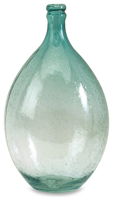 Amadour Bubble Glass Bottle Contemporary Vases By Gwg Outlet