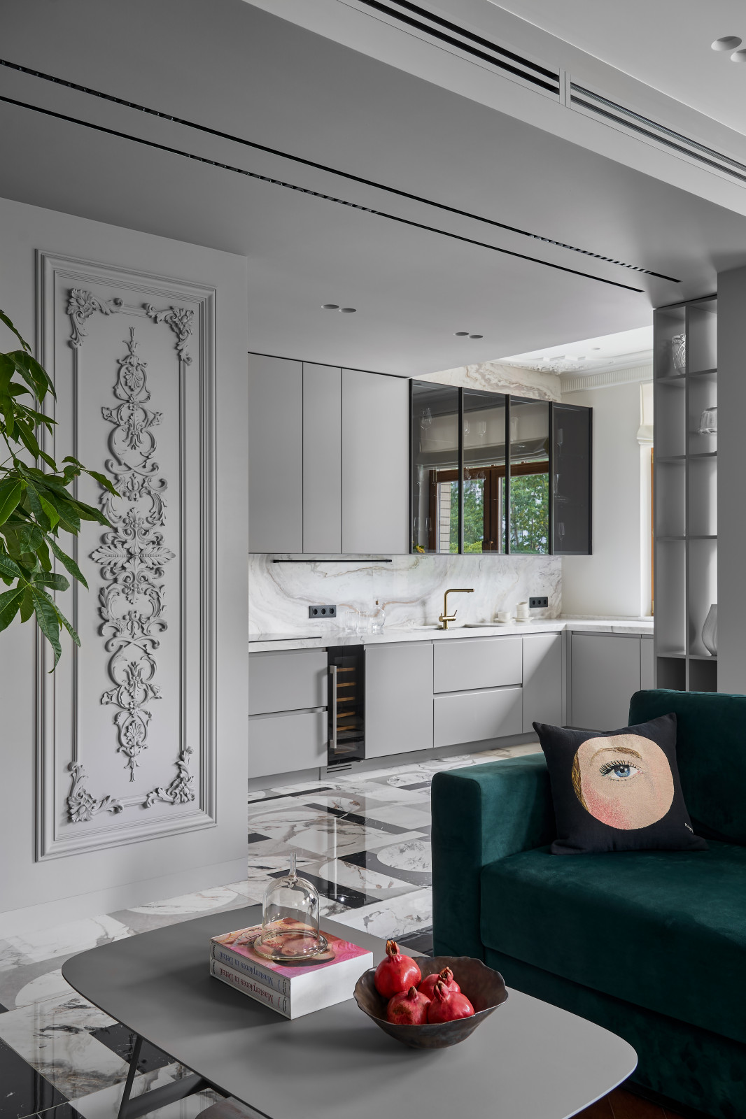 Частные апартаменты, Студия дизайна Dinamika