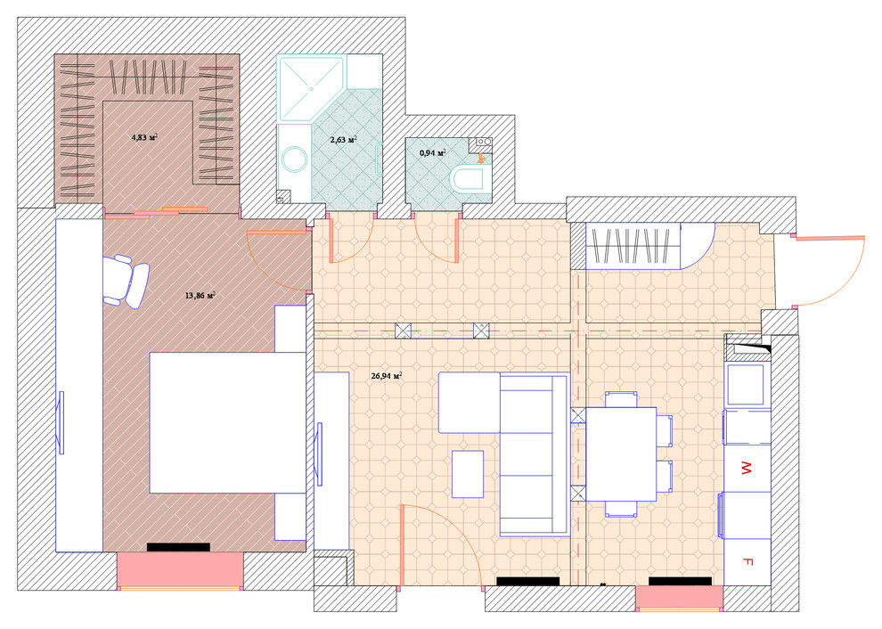 Квартира в стиле старого Лондона