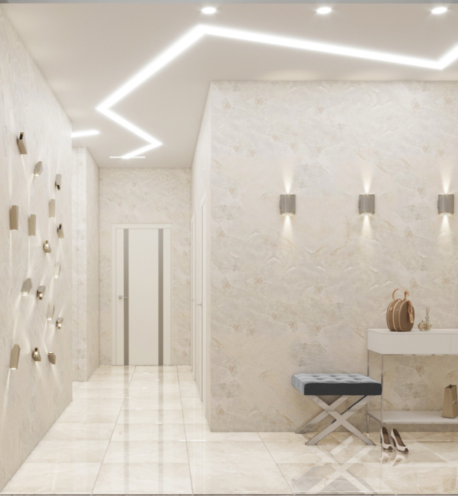 Проект 2-х комнатной квартиры в Апартаментах Лахта Плаза