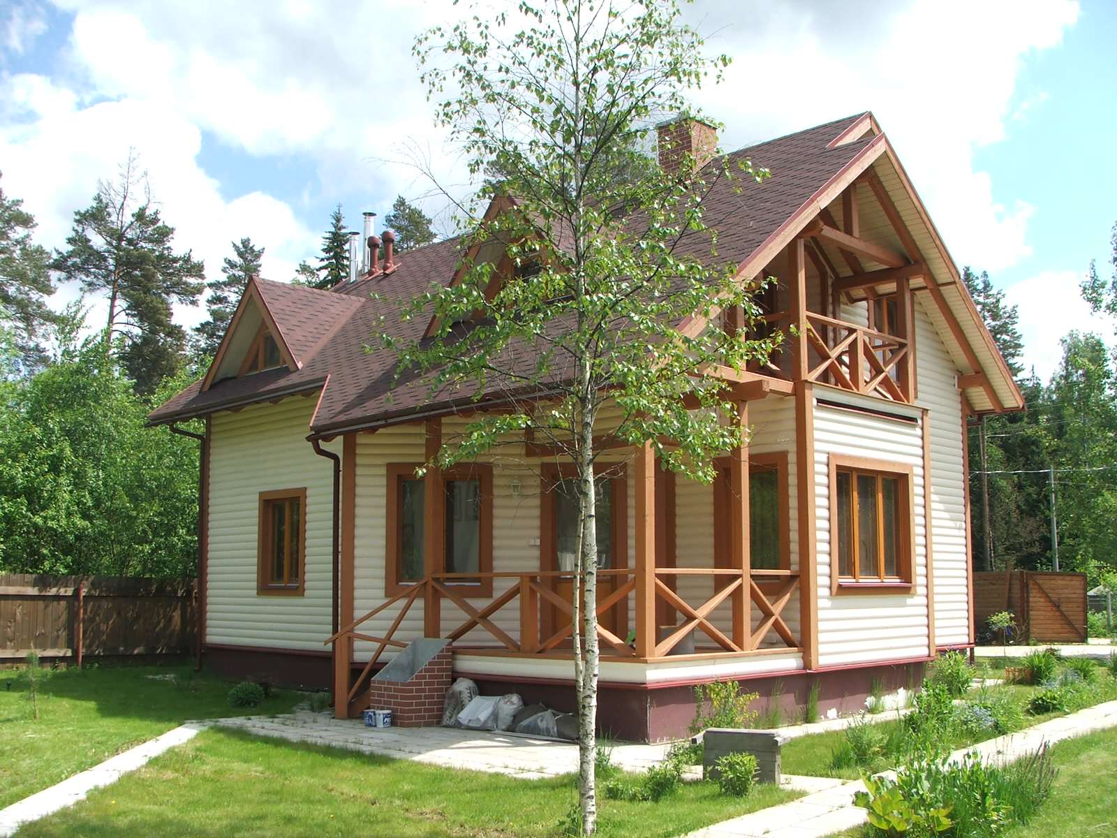 Строительство домов из бруса