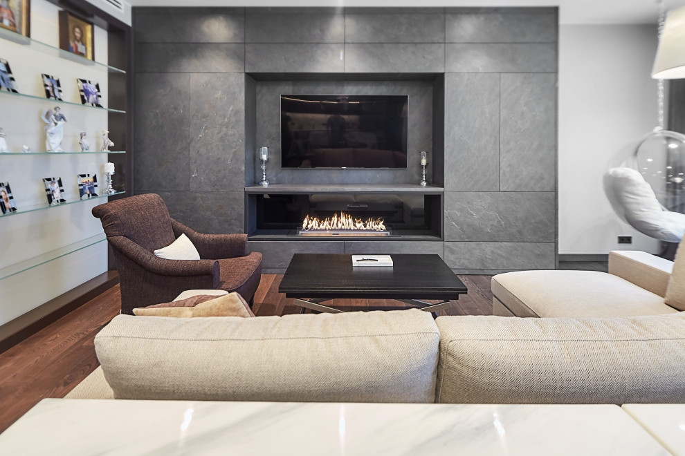 Шкаф в Гостиной ЖК "Олимп"