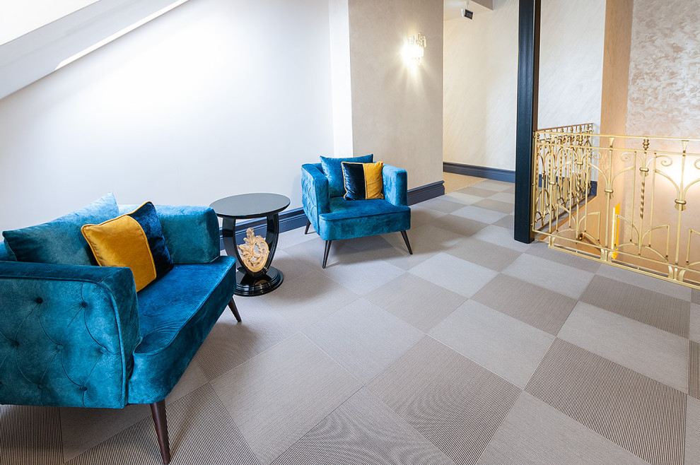 Апарт отель «Семашко» в Гродно. Ковровая плитка Forbo Flotex