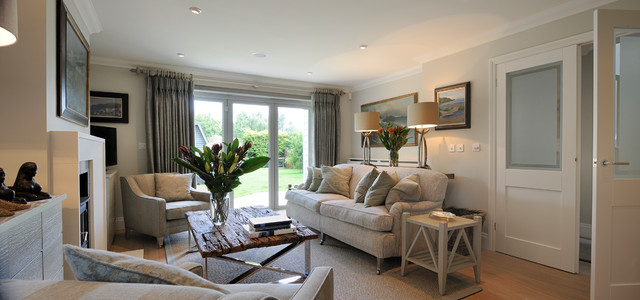 Bright & Calm Coastal Home coastal-living-room