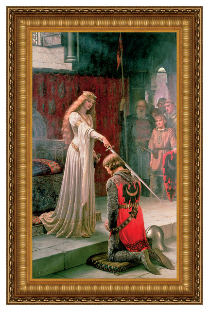 "The Accolade" Stretched Canvas Replica, 23"x35"