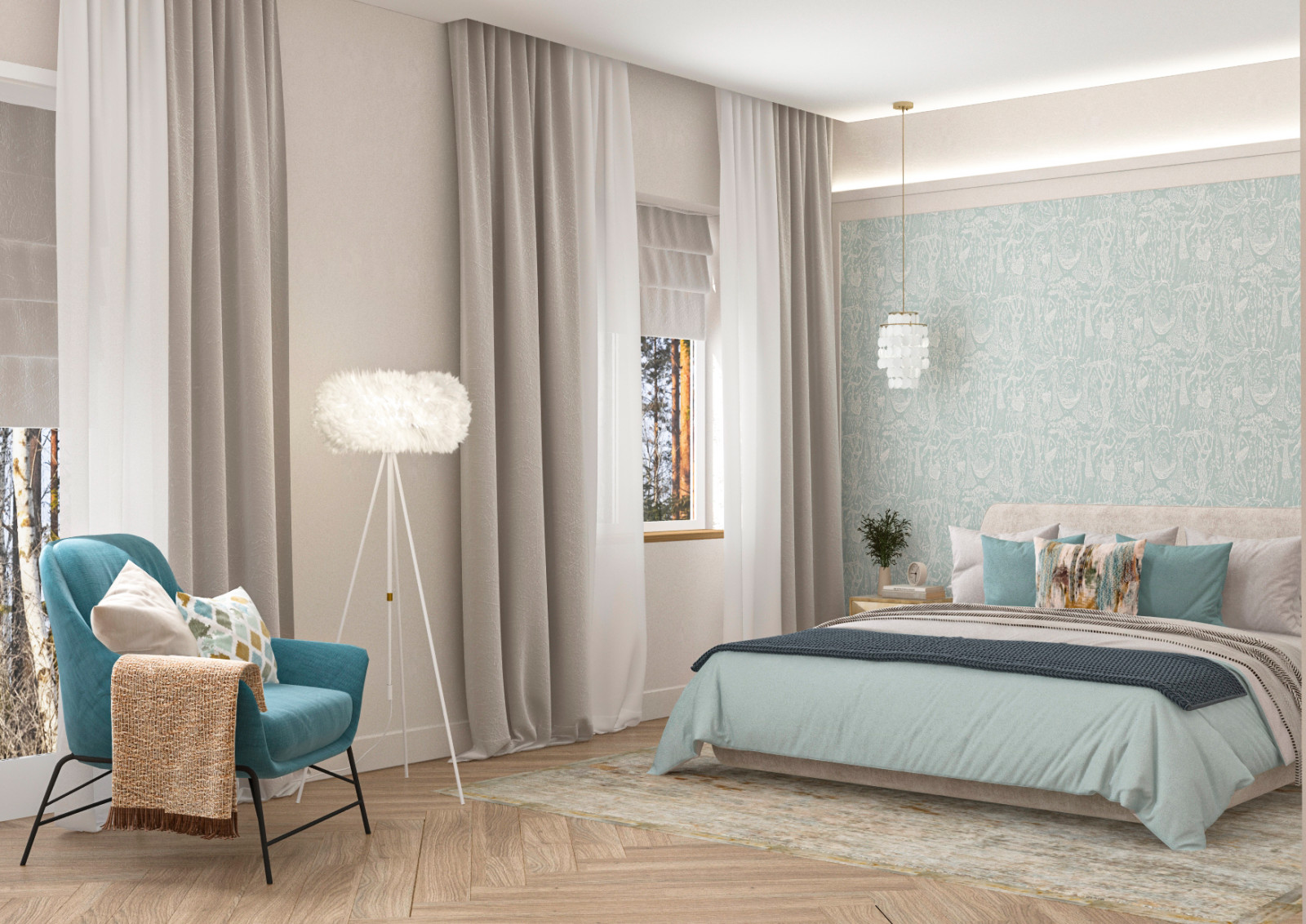 Дизайн-проект частного дома. п.Поддубное