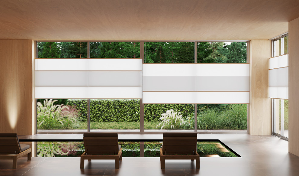 Бассейн в загородном доме