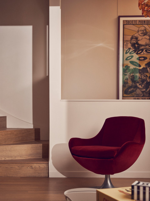 Notting Hill Apartment eclectic-living-room