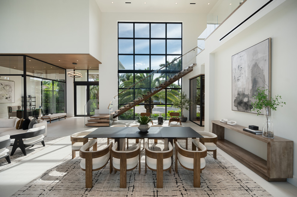 By the Bay - Contemporary - Dining Room - Miami - by Showhomes Premier ...