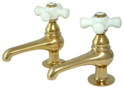 Twin Handle Basin Faucet Set