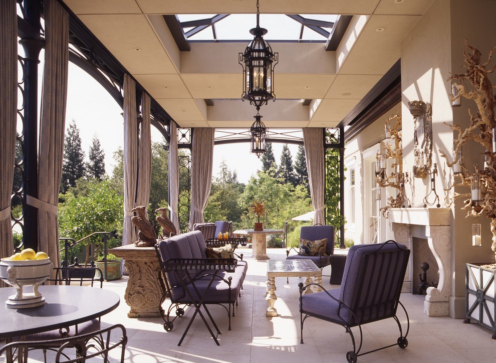 Photo of an expansive traditional patio in San Francisco.