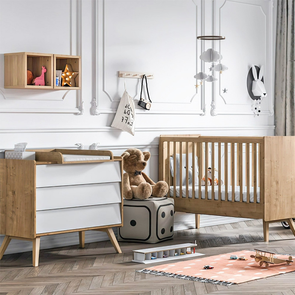 Chambre mixte blanc - chambreenfantbebe