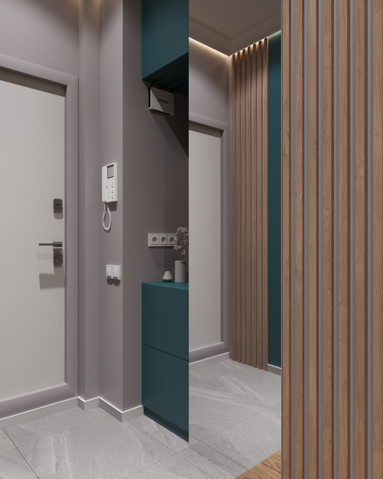 Трехкомнатная квартира 63 м² для семьи с ребенком в ЖК Дмитровское